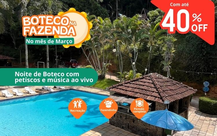 Março é mês de Buteco na Fazenda