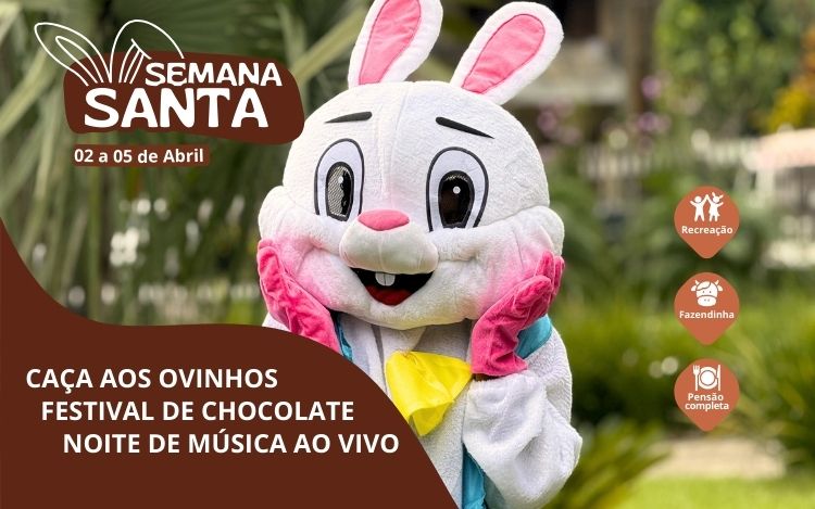 Páscoa Encantada 02/04/2026 a 05/04/2026 – Abril